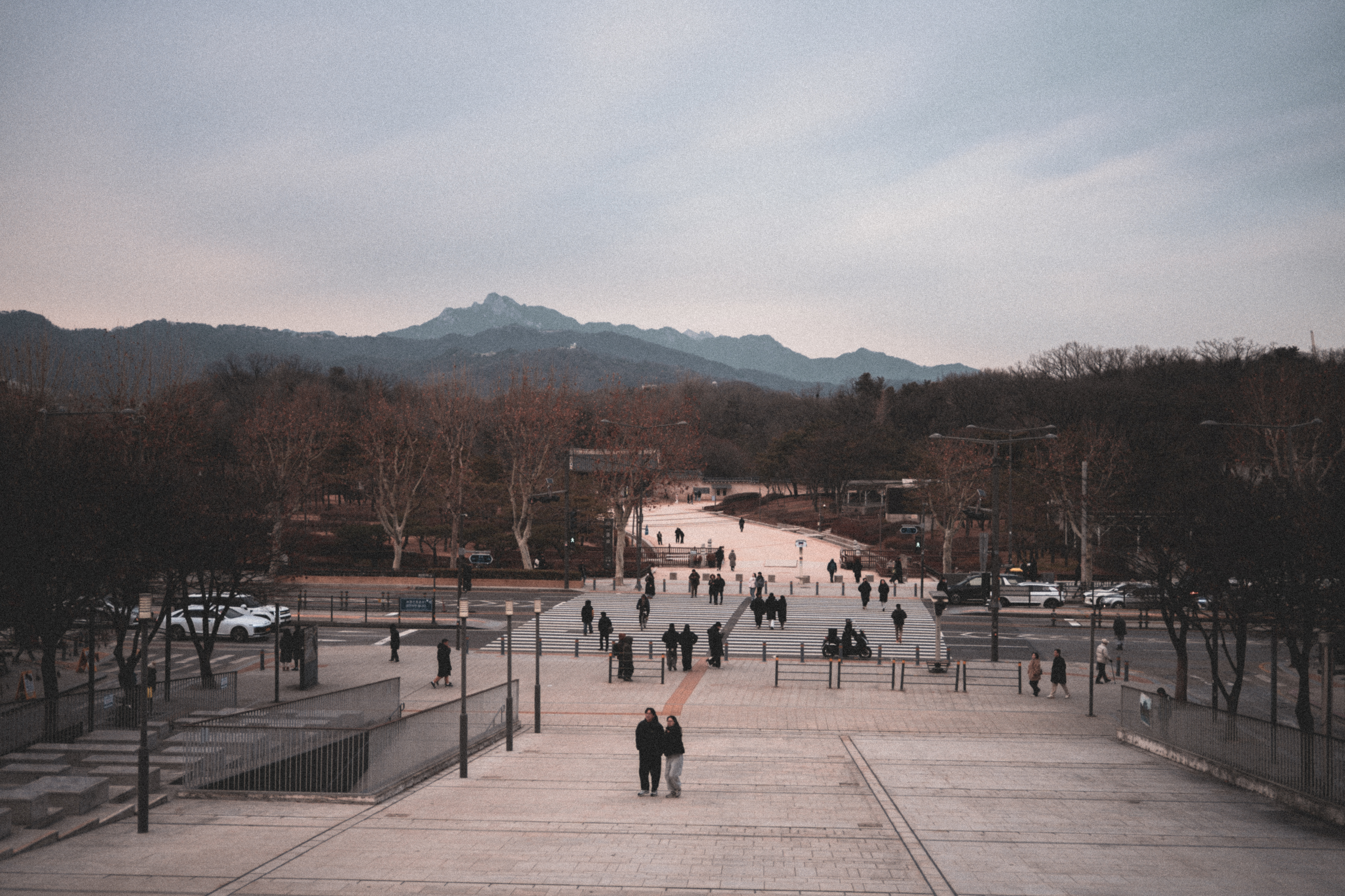 나는 고독을 즐겼고 사람들은 휴일을 즐겼고.